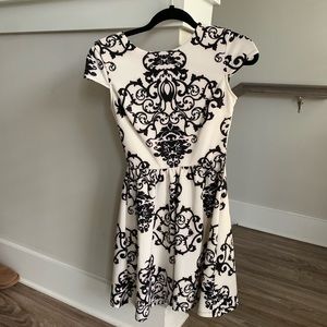 Fancy White/Black Dress!